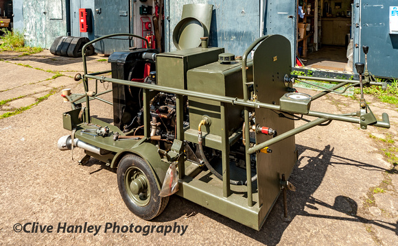 This bomb lifter based on an 8hp Ford Popular engine has been totally refurbished.