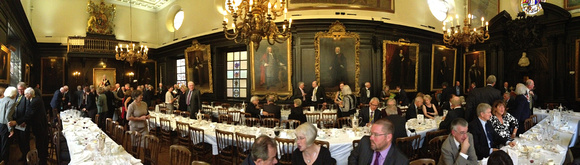 A general view inside the Apothercaries Hall.