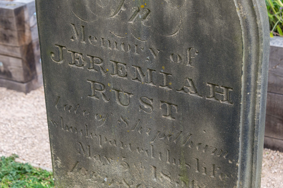 Memorial - Jeremiah Rust.