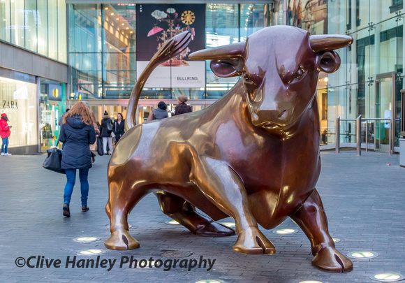 Birmingham's Bullring shopping centre is home to this sculpture