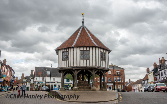 Finally - In the town centre is this wonderful wooden Market Cross.