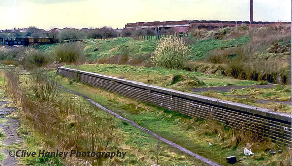 In the distance the steam engine shed for Aintree can be seen.