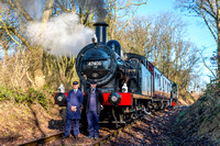 25 January 2017. HRH Prince Charles visit to the Mountsorrel Railway I