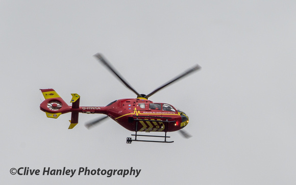 An air ambulance had been seen hovering around  Bewdley....