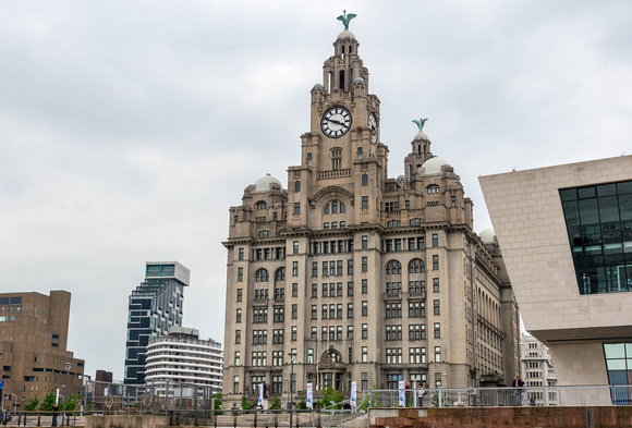 The Royal Liver Building.
