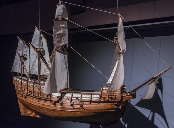A model of Mary Rose.