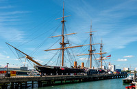 3 June 2017. HMS Warrior at Portsmouth