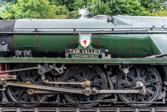 34027 Taw Valley nameplate