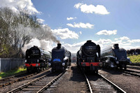 4th April 2009. LNER Gala at Barrow Hill Roundhouse.