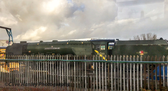 A still from a short vid taken as my train passed Crewe Heritage Centre