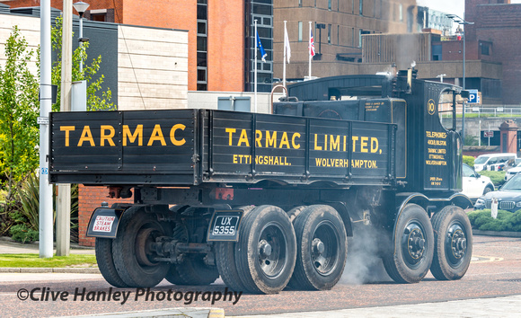 I'd passed this steam lorry in Cheshire as i drove north