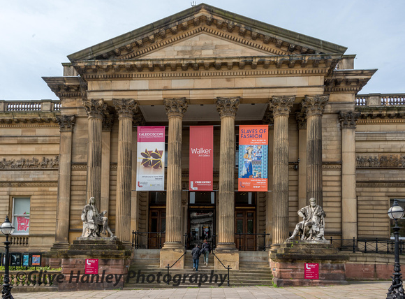 The entrance to the Walker Art Gallery