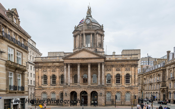 Liverpool Town Hall faces Castle Street.