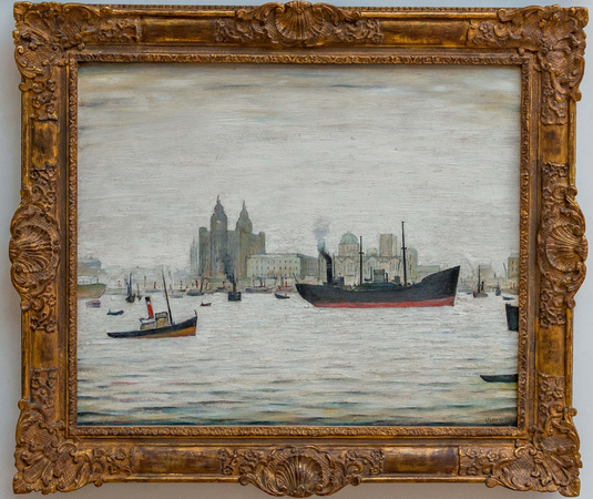 In the Walker art gallery I discovered this Lowry I'd not seen before.