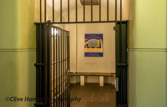 The holding cell