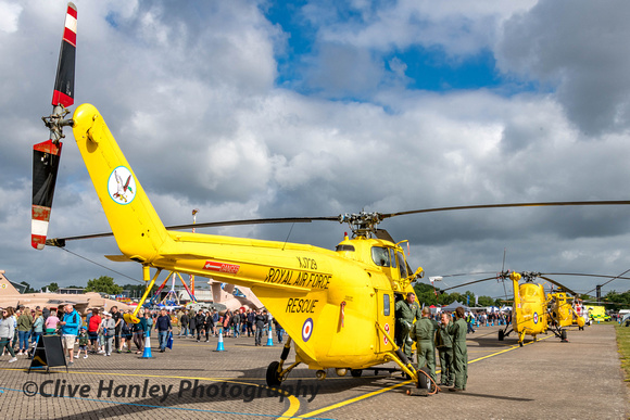 RAF Rescue helicopters