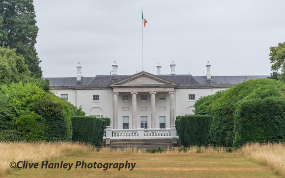 Áras an Uachtaráin. The Residence of the President of Ireland