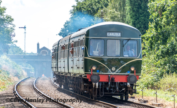 The DMU returns from Rothley