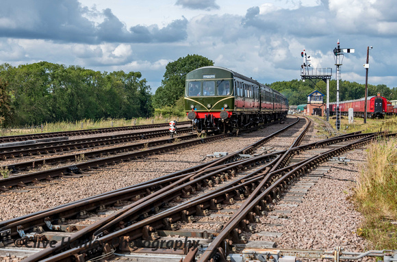 The DMU now heads through Swithland with the 13.35 to Rothley