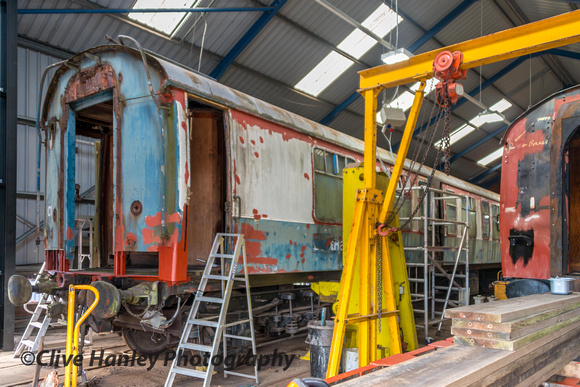 A quick look into the C&W works at Winchcombe.