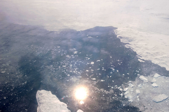 Icebergs in Hudson Bay