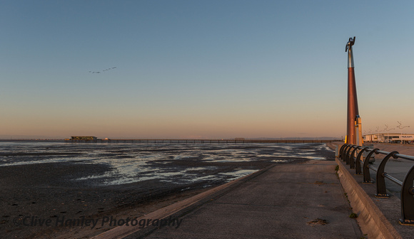 Southport beach and the pier.