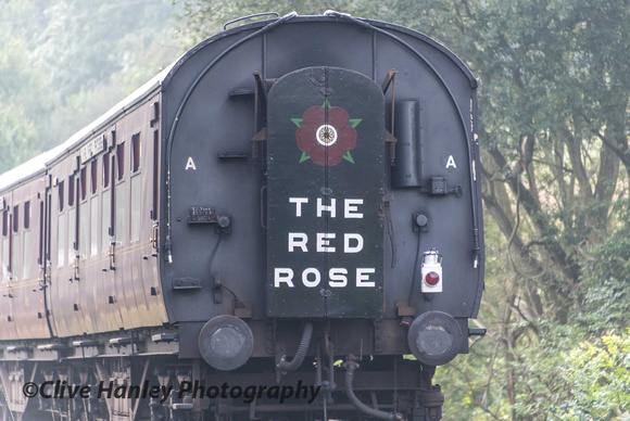 The Red Rose tailboard. (The Red Rose express ran from Liverpool Lime Street to London Euston in the 60's (and possibly earlier)