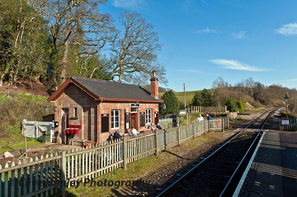 The pretty little station at Stogumber