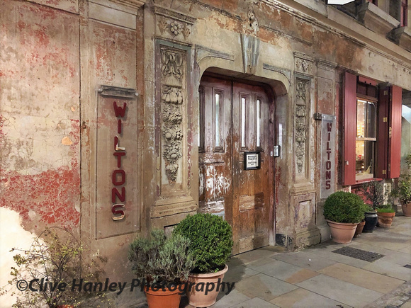 The Entrance to Wilton's Music Hall on Grace's Alley