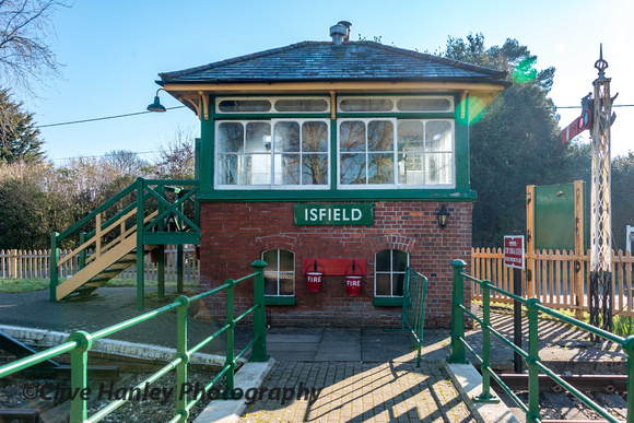 Isfield signal box