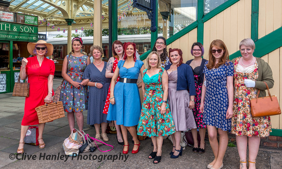 These ladies appeared to be on a hen party trip as the lady in blue was wearing a white headdress.