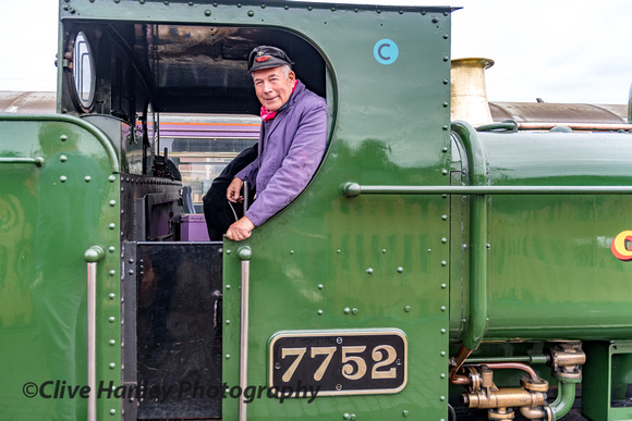It was good to see The Master back on the footplate.
