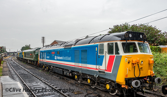 An exceptional collection of 1st generation diesel locos headed by Class 50 no 50017 Royal Oak.