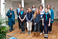 25 March 2012. Wellesbourne Girl Guides tribute.