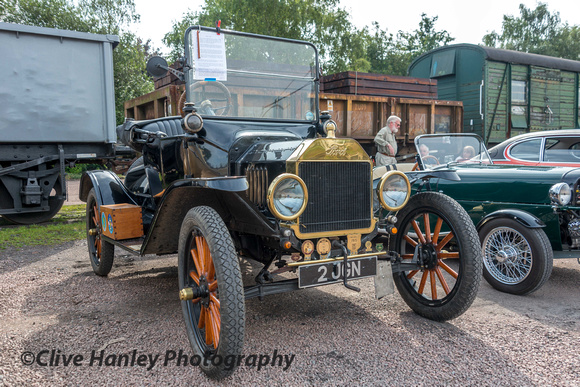 It was the Classic car show at Quorn station. This was a 1923 built Ford Model T.