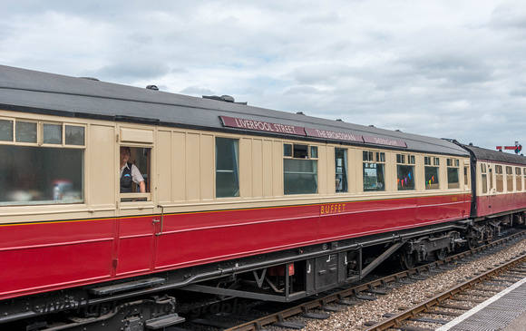 A shot of The Broadsman buffet - Liverpool Street to Sheringham