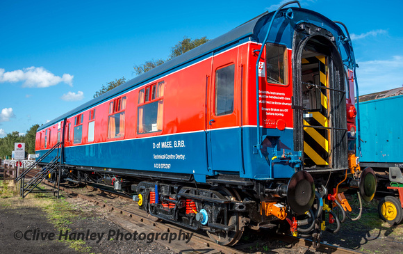 Back at Quorn and a few sunny photos of progress on the refurbishment of Test Car 2.