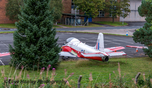 Cosford - 3 x Jet Provosts were in the car park. Egh???