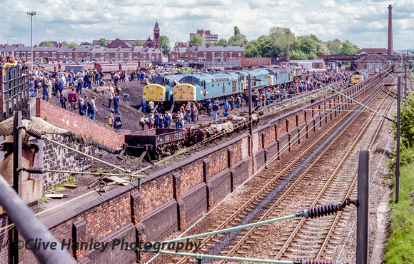 Another view of the scrapline at crewe.
