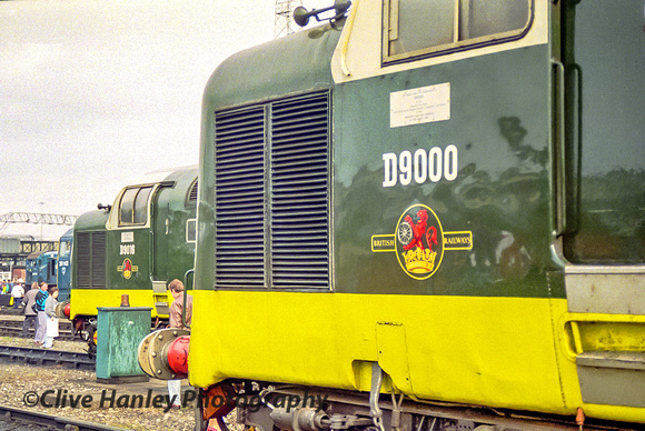 Class 55 Deltic's nos D9000 & D9016