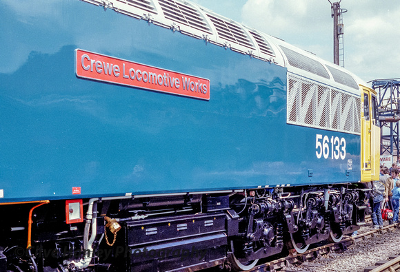 56133 Crewe Locomotive Works.