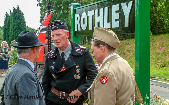 Rothley occupied by Axis forces.