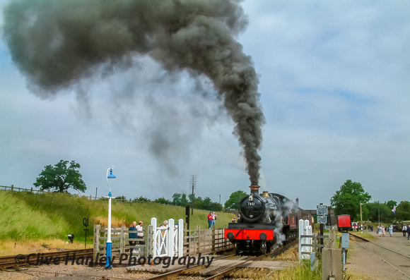 7821 Ditcheat Manor has a blow up at Quorn.