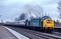 ARCHIVES - 25 November 2006. A Class 40 heads south.
