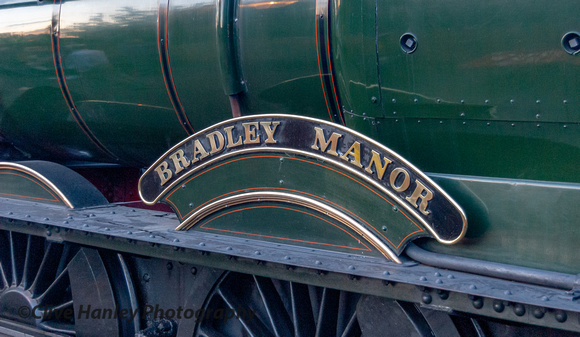 Bradley Manor nameplate.