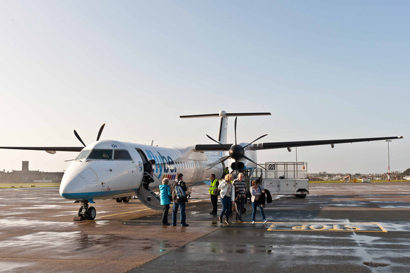 Our Dash 8 Q400 has landed.