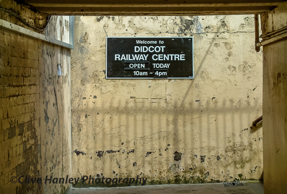 The entrance to Didcot Railway Centre