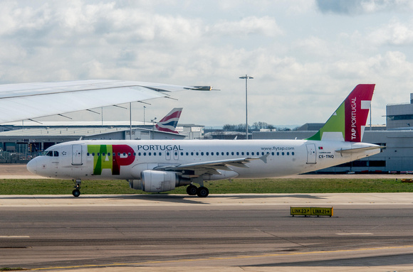 TAP Portugal Airbus A320-214 first flew in January 2009.
