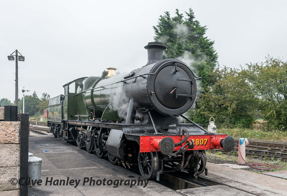 In service today was GWR 2-8-0 no 2807.