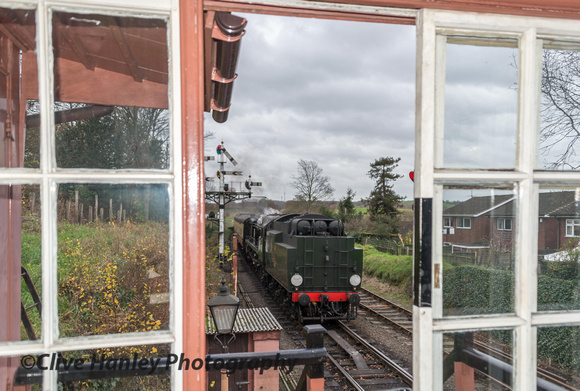 Through the window at Bewdley south box.